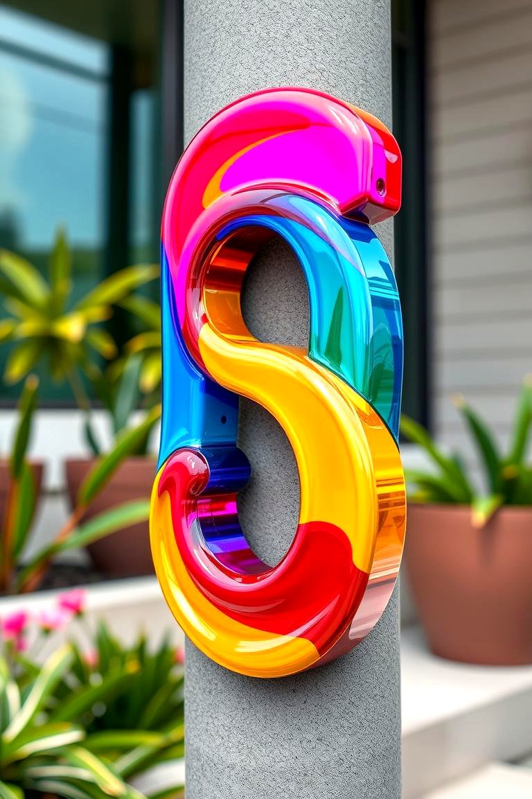 22 Creative House Number Ideas to Enhance Your Curb Appeal - Lost At E ...