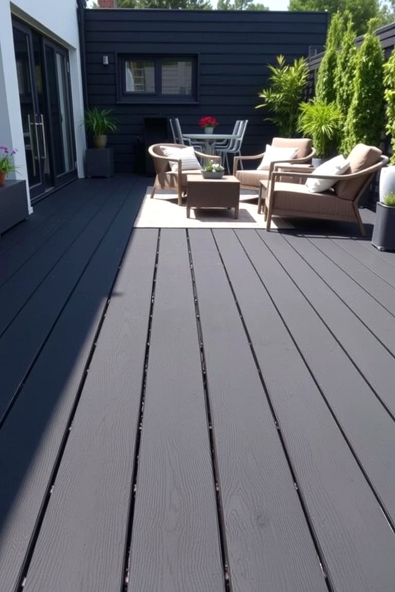 22 Stunning Black Porch Ideas for Modern Outdoor Spaces - Lost At E Minor