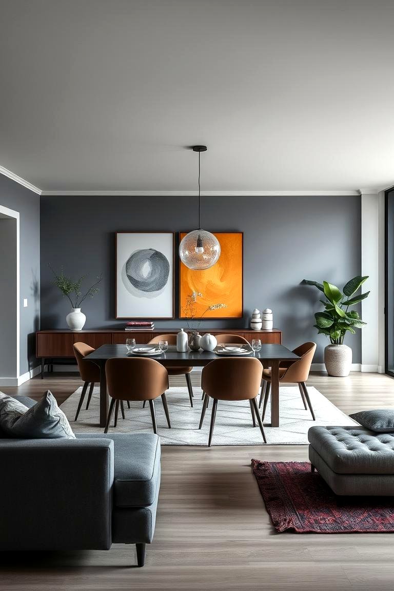 22 Gray Dining Room Decor Ideas for Chic Entertaining - Lost At E Minor
