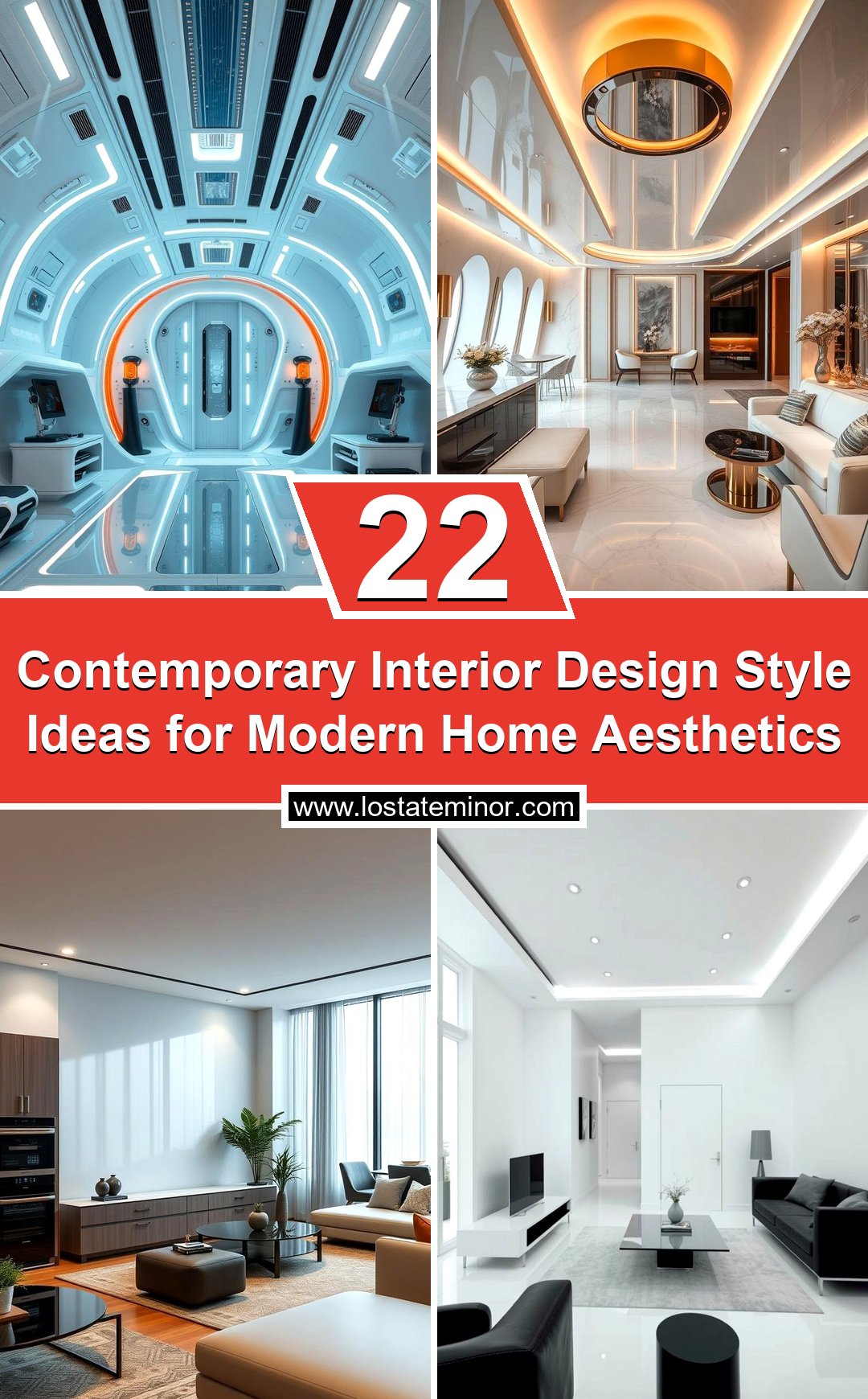 22 Contemporary Interior Design Style Ideas for Modern Home Aesthetics ...