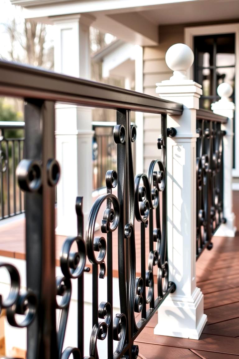 22 Stylish Deck Railing Ideas to Elevate Your Outdoor Space - Lost At E ...