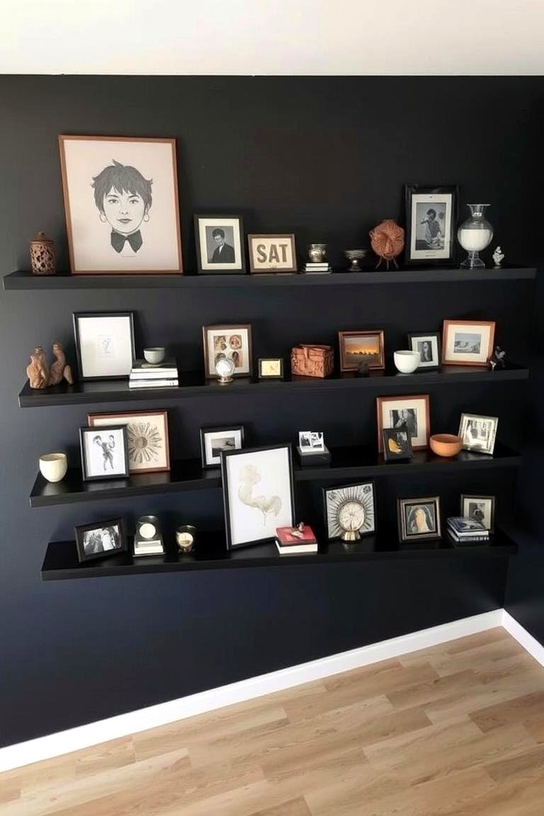 22 Elegant Black Hallway Design Ideas for Modern Homes - Lost At E Minor