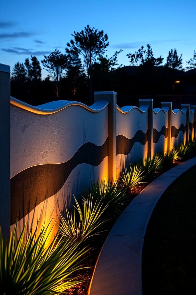 22 Cinder Block Fence Ideas for Durable Outdoor Design - Lost At E Minor