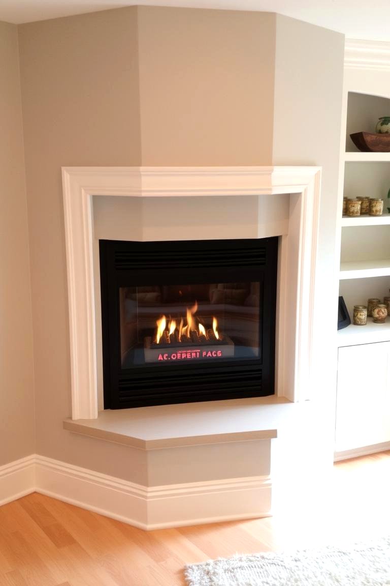 22 Modern Corner Gas Fireplace Ideas for Energy-Efficient Homes - Lost ...