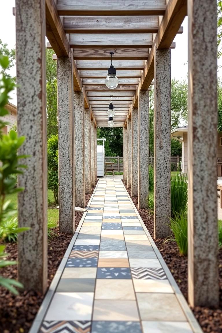 22 Creative Front Walkway Ideas to Enhance Your Home's Approach - Lost ...