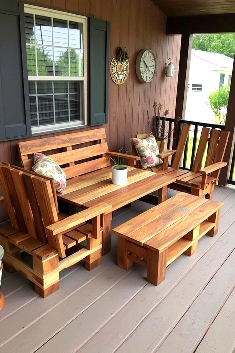 22 Rustic Front Porch Ideas for Welcoming Entryways - Lost At E Minor