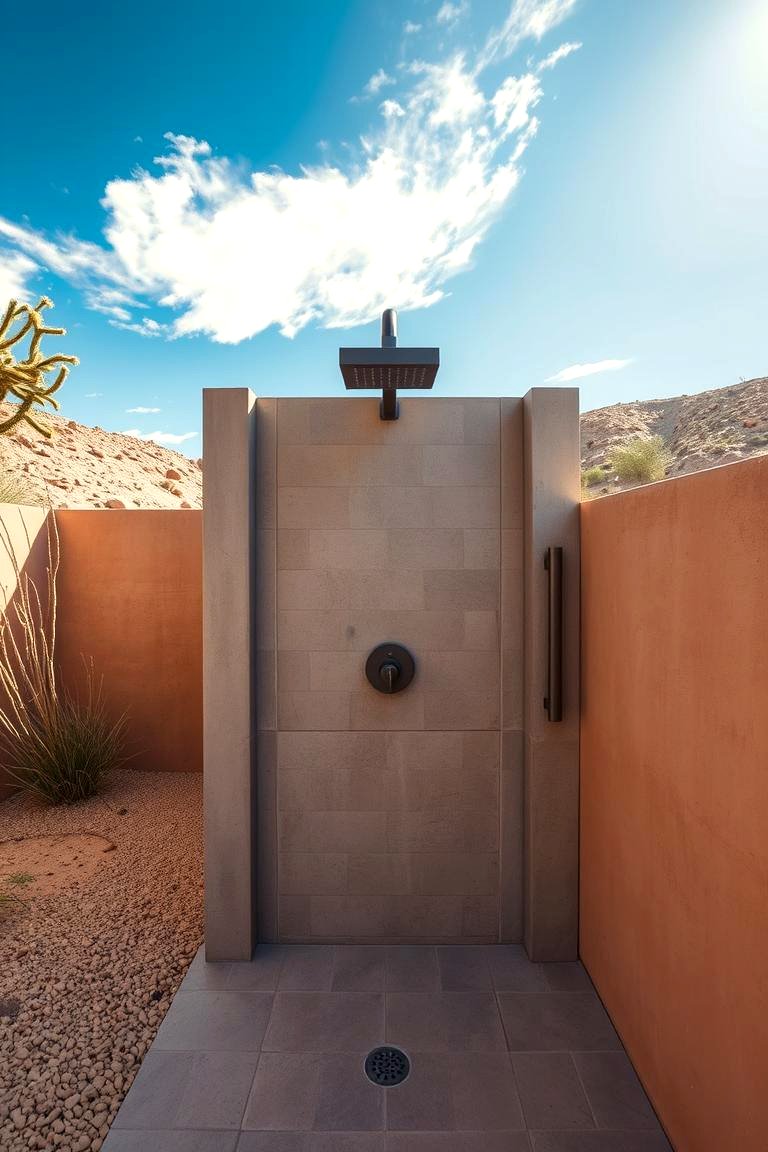 22 Inviting Outdoor Shower Ideas for Your Backyard Oasis - Lost At E Minor