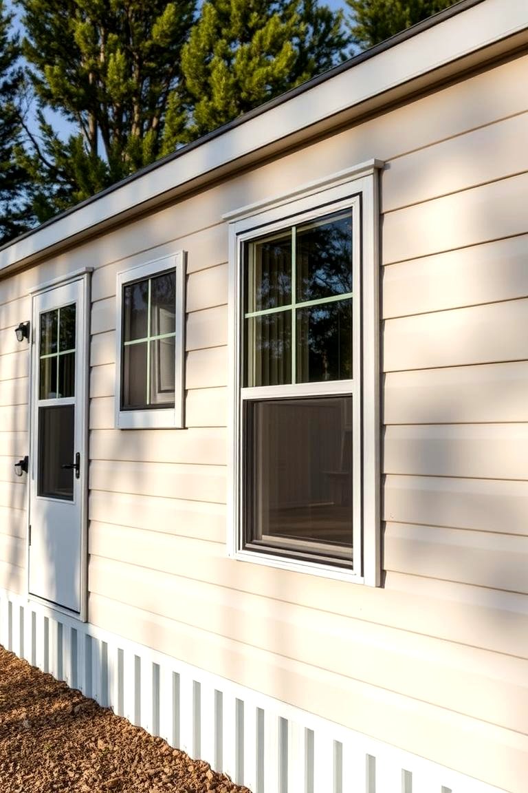 22 Mobile Home Siding Design Ideas to Boost Exterior Appeal - Lost At E ...