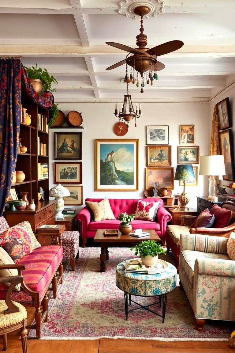 A closer look at French Bohemian Chic Country Interiors