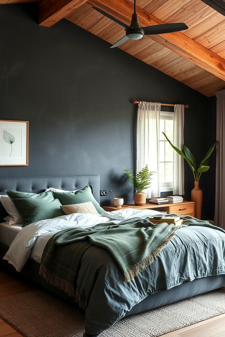 22 Charcoal Bedroom Ideas for Modern Sophistication - Lost At E Minor