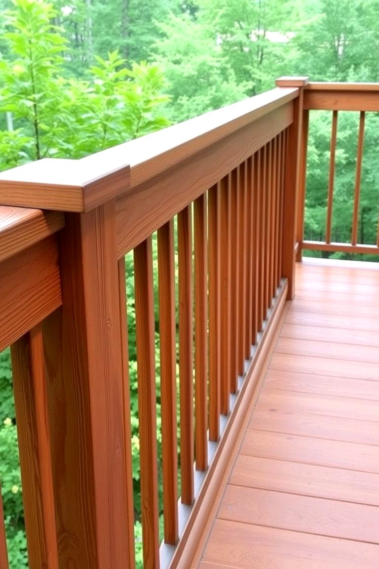 22 Stylish Deck Railing Ideas to Elevate Your Outdoor Space - Lost At E ...