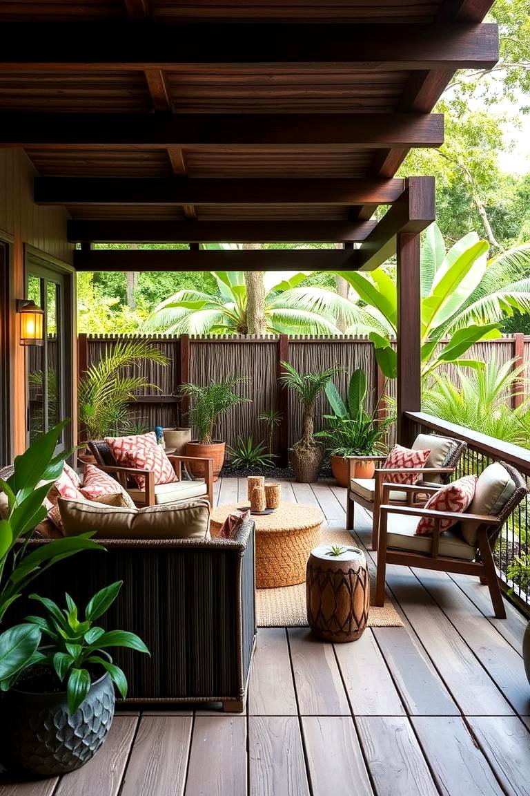 22 Inviting Lanai Porch Ideas to Create a Tropical Outdoor Retreat ...