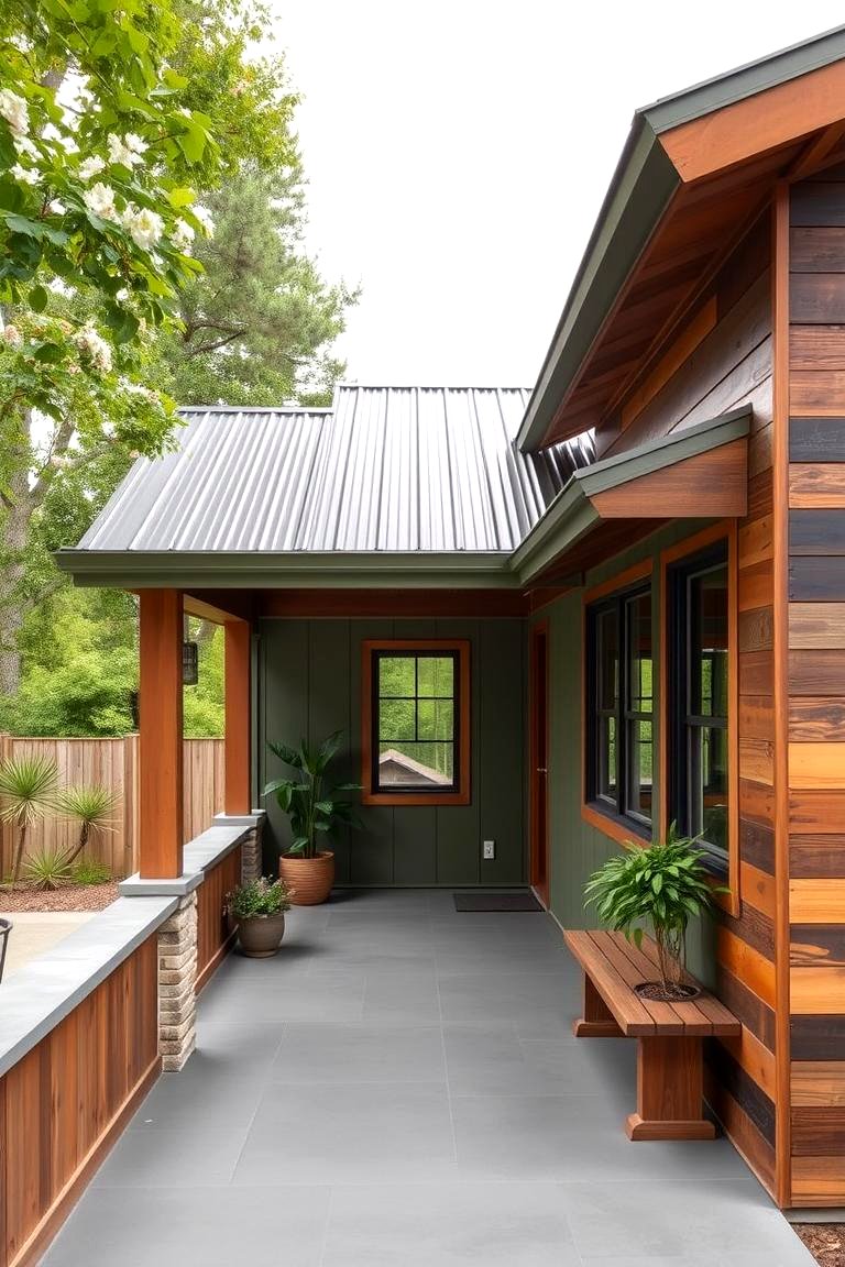 22 Metal Roof Porch Design Ideas: Durable & Stylish - Lost At E Minor