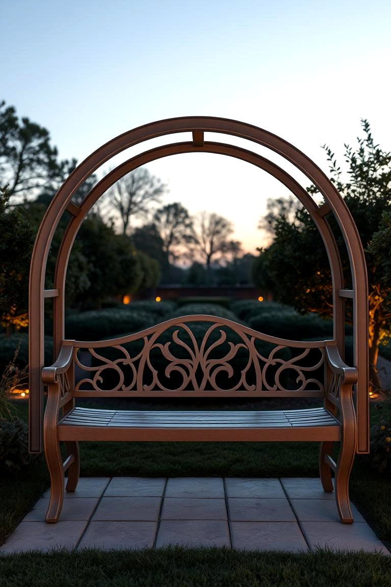 22 Beautiful Garden Bench Ideas for Outdoor Seating - Lost At E Minor