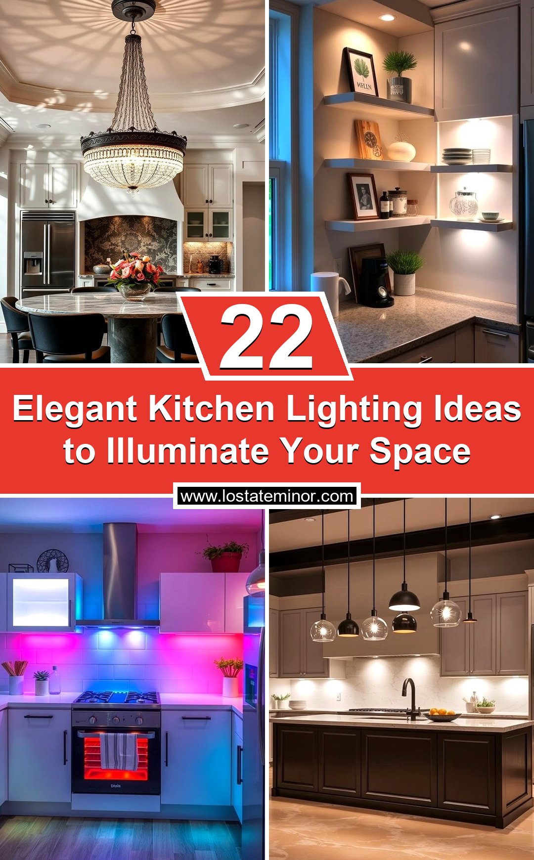22 Elegant Kitchen Lighting Ideas to Illuminate Your Space - Lost At E ...