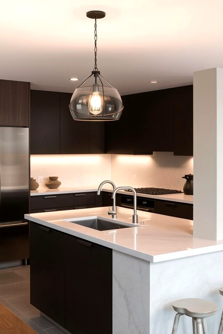 22 Kitchen Sink Lighting Ideas for Perfect Task Illumination - Lost At ...