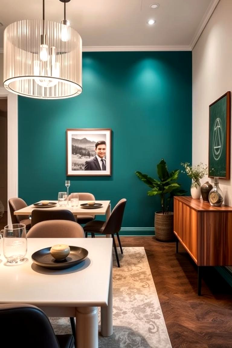 22 Teal Dining Room Ideas for Elegant Entertaining - Lost At E Minor