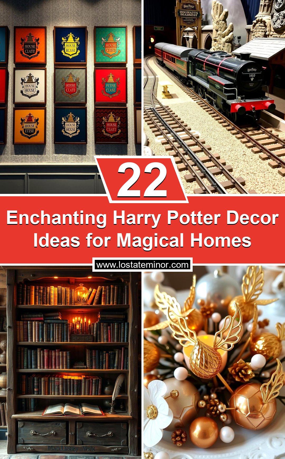 22 Enchanting Harry Potter Decor Ideas for Magical Homes - Lost At E Minor