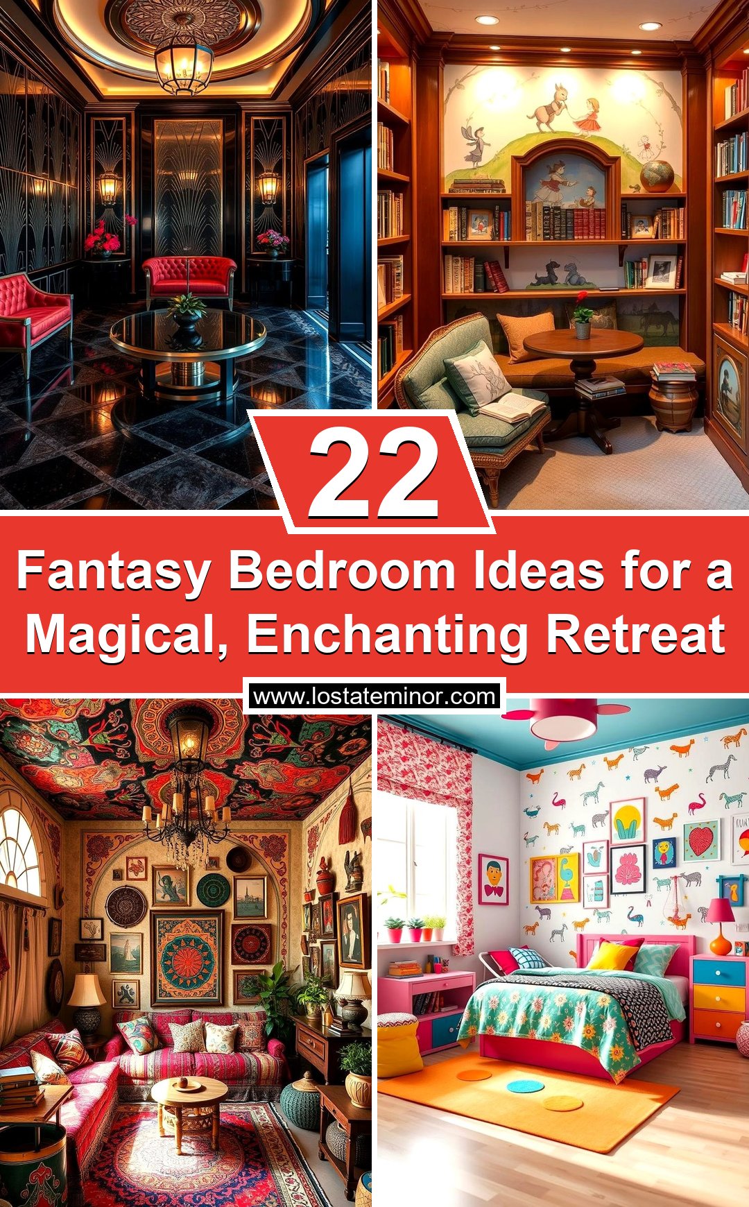 22 Fantasy Bedroom Ideas for a Magical, Enchanting Retreat - Lost At E ...