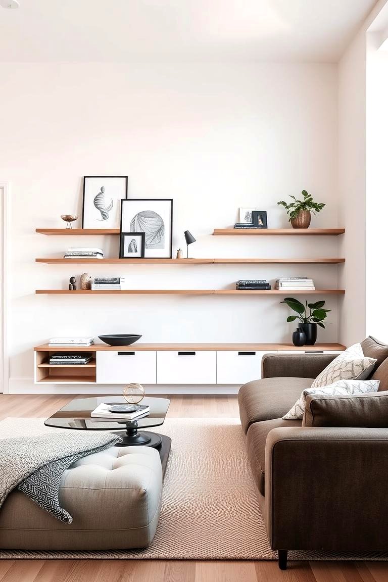 Picture of 22 Smart Living Room Storage Solutions for Clutter-Free Homes - Lost At ...