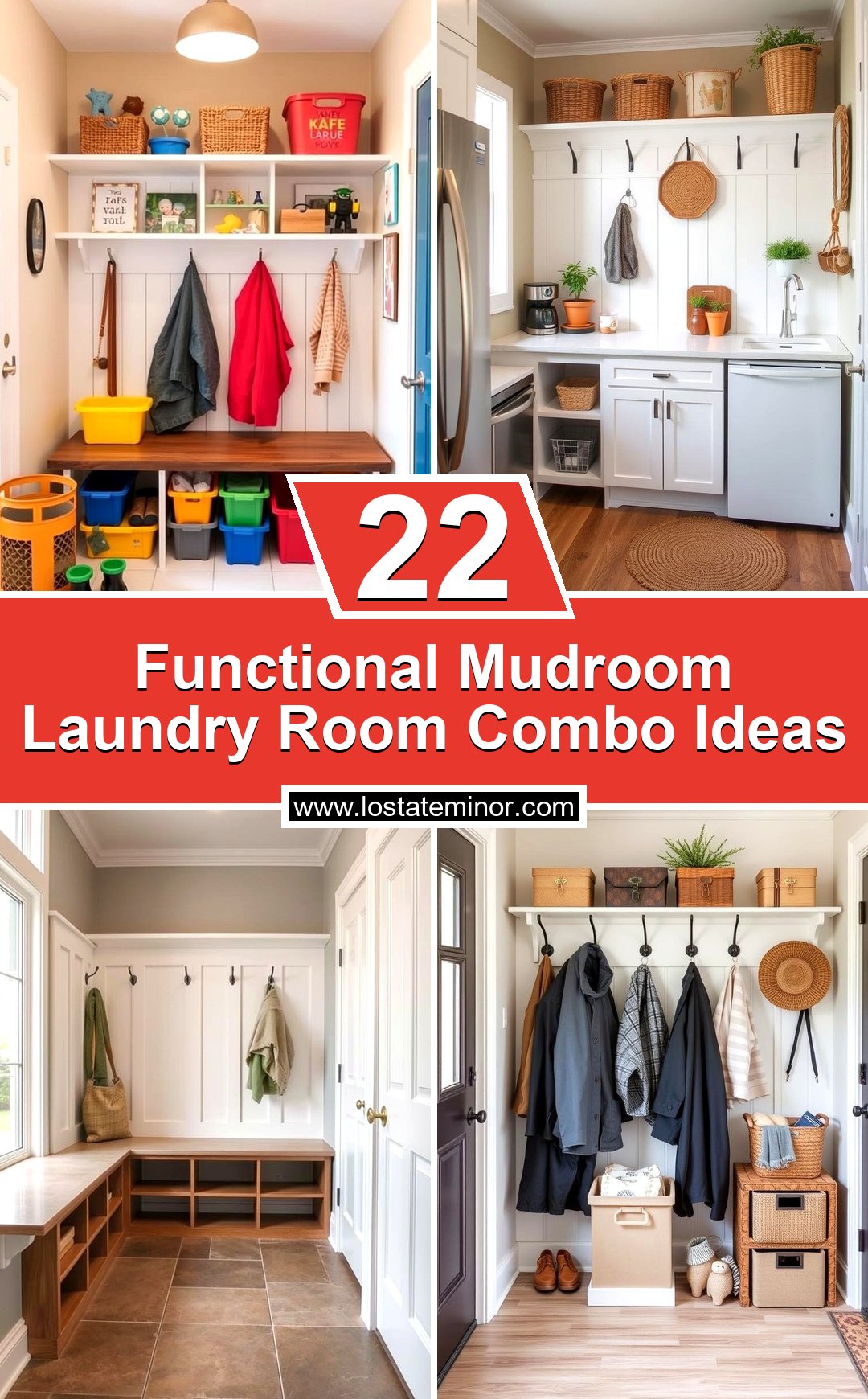 22 Functional Mudroom Laundry Room Combo Ideas - Lost At E Minor