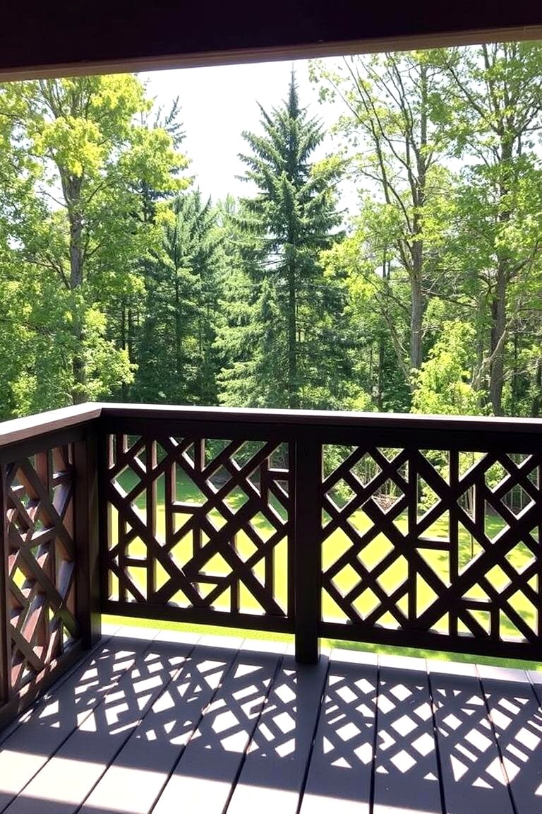 22 Stylish Deck Railing Ideas to Elevate Your Outdoor Space - Lost At E ...