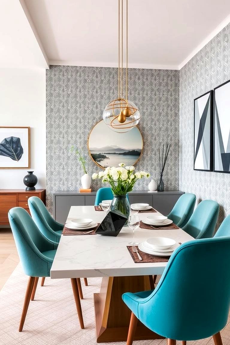 22 Teal Dining Room Ideas for Elegant Entertaining - Lost At E Minor