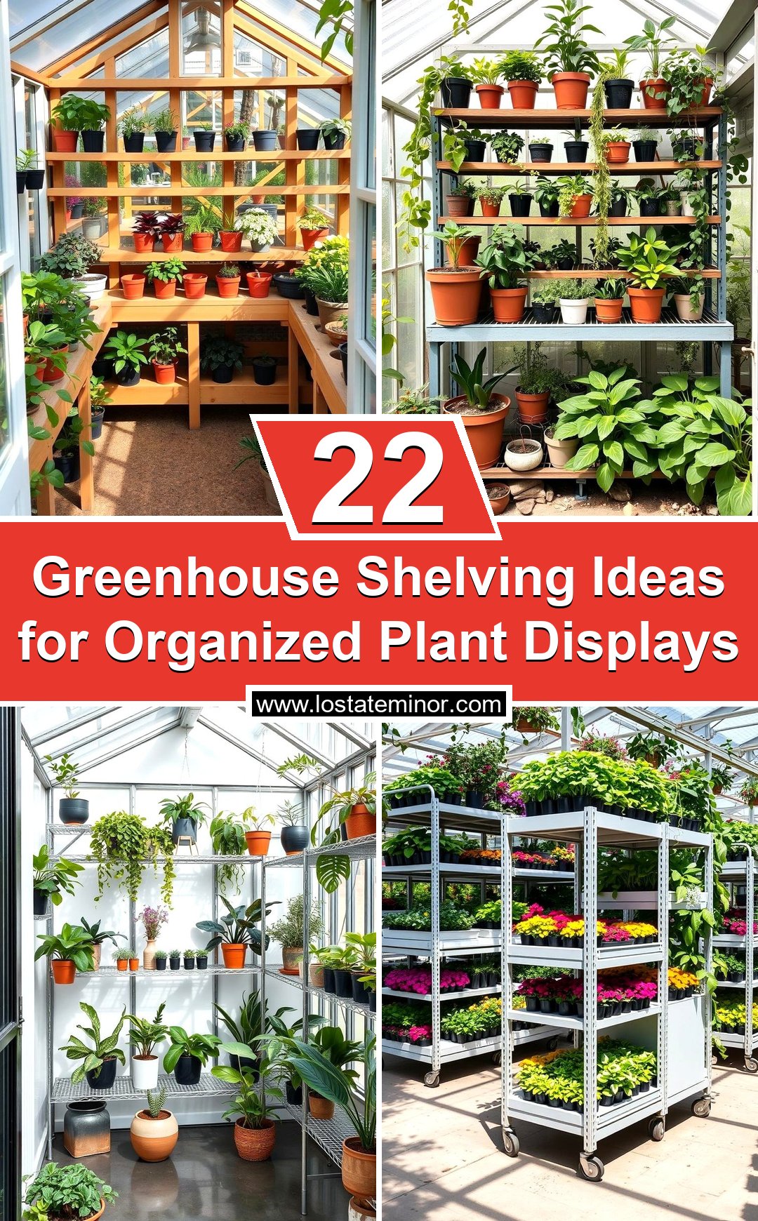 22 Greenhouse Shelving Ideas for Organized Plant Displays - Lost At E Minor