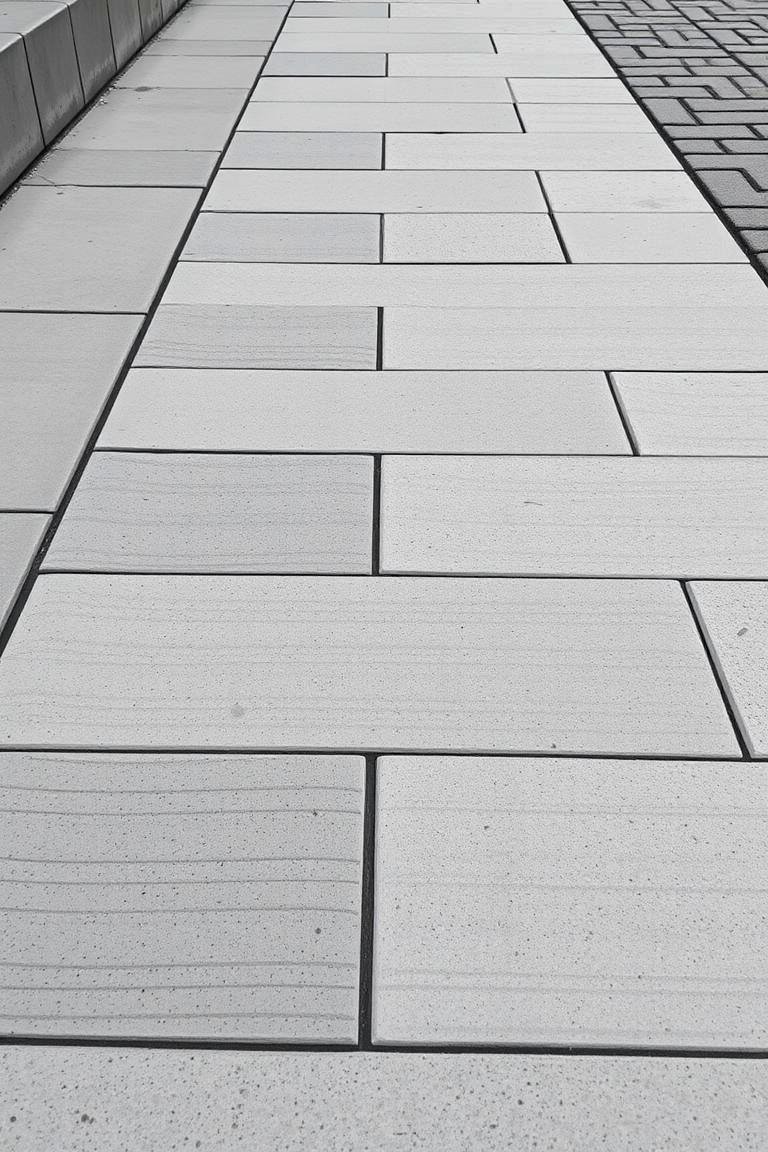 22 Concrete Paver Walkway Ideas for Durable Garden Paths - Lost At E Minor