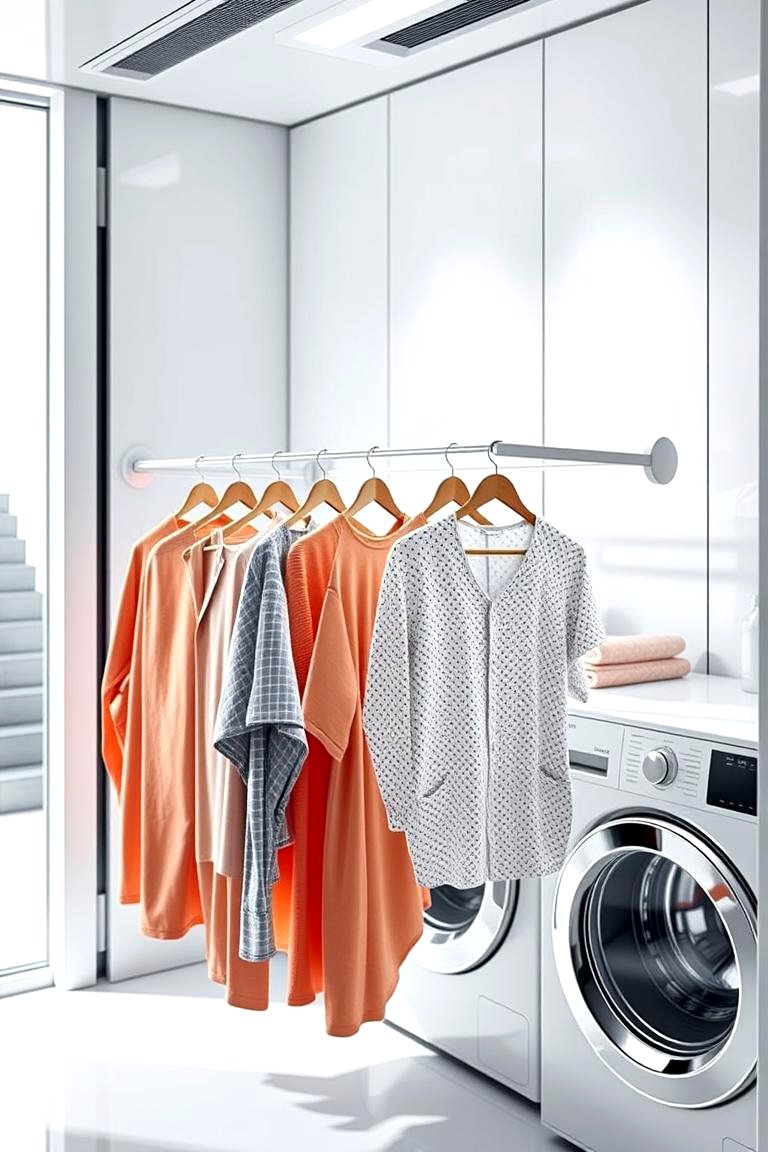 22 Space-Saving Laundry Room Drying Rack Solutions - Lost At E Minor