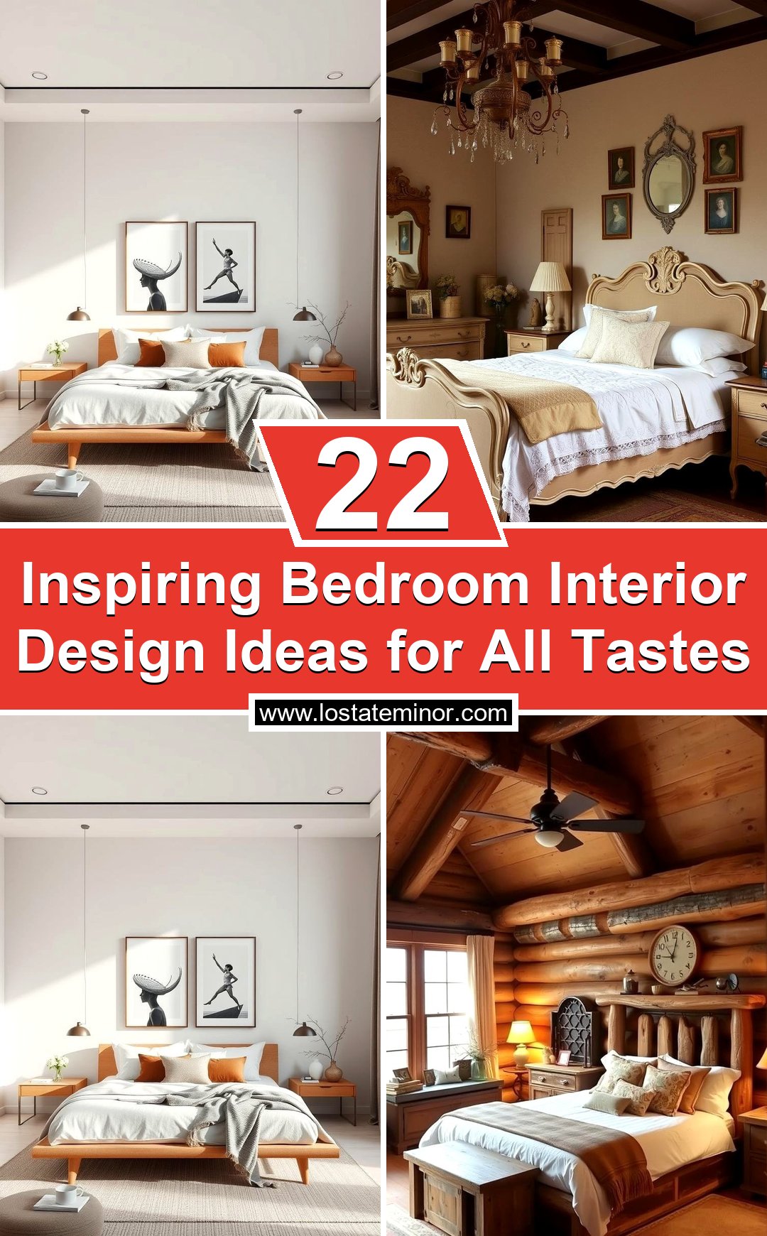22 Inspiring Bedroom Interior Design Ideas for All Tastes - Lost At E Minor
