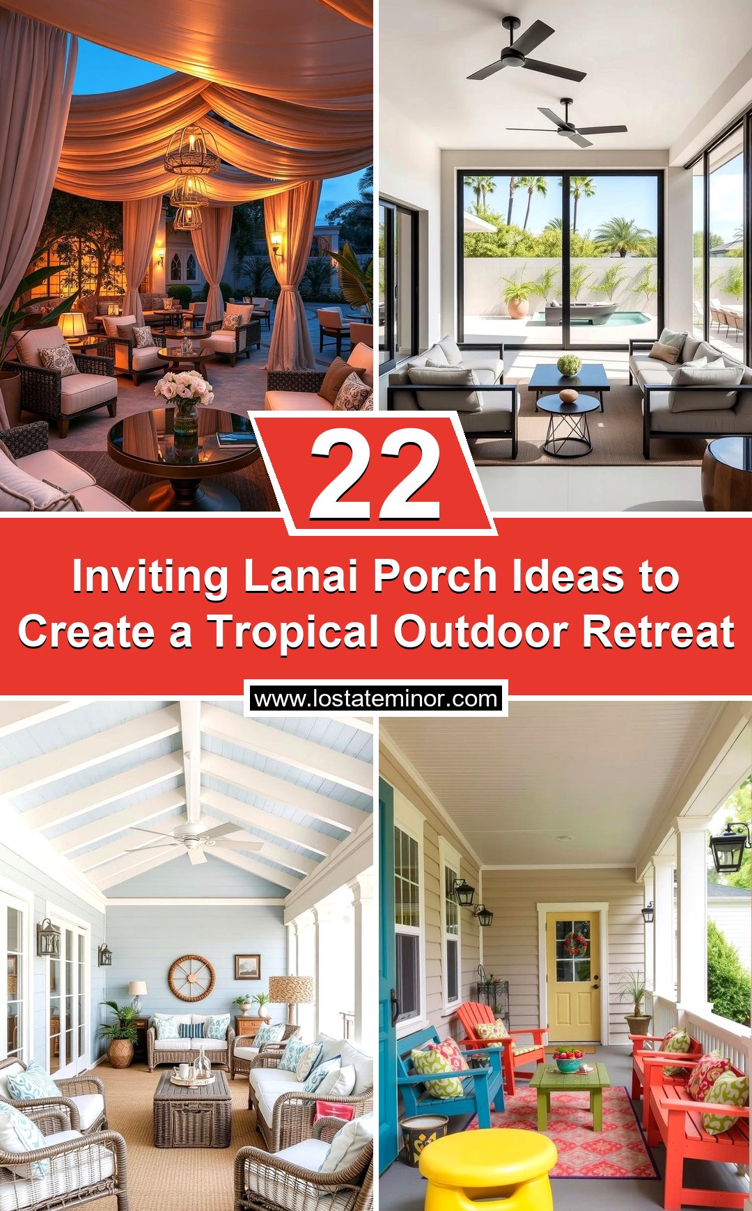 22 Inviting Lanai Porch Ideas to Create a Tropical Outdoor Retreat ...