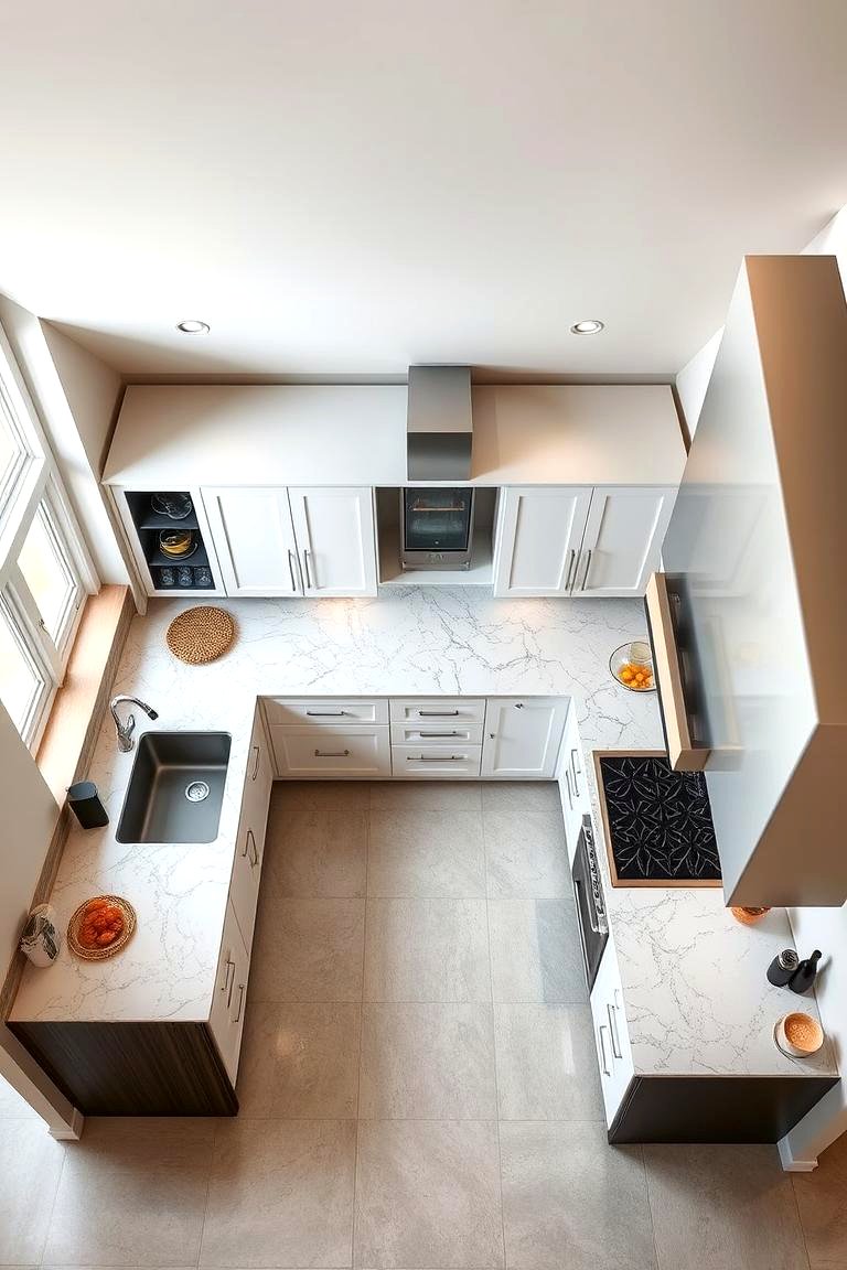 22 Smart Kitchen Layout Ideas for Optimal Space Utilization - Lost At E ...
