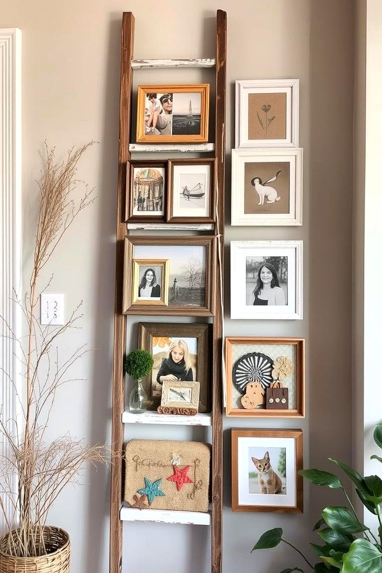 22 Creative Ladder Storage Solutions for Organized Spaces - Lost At E Minor