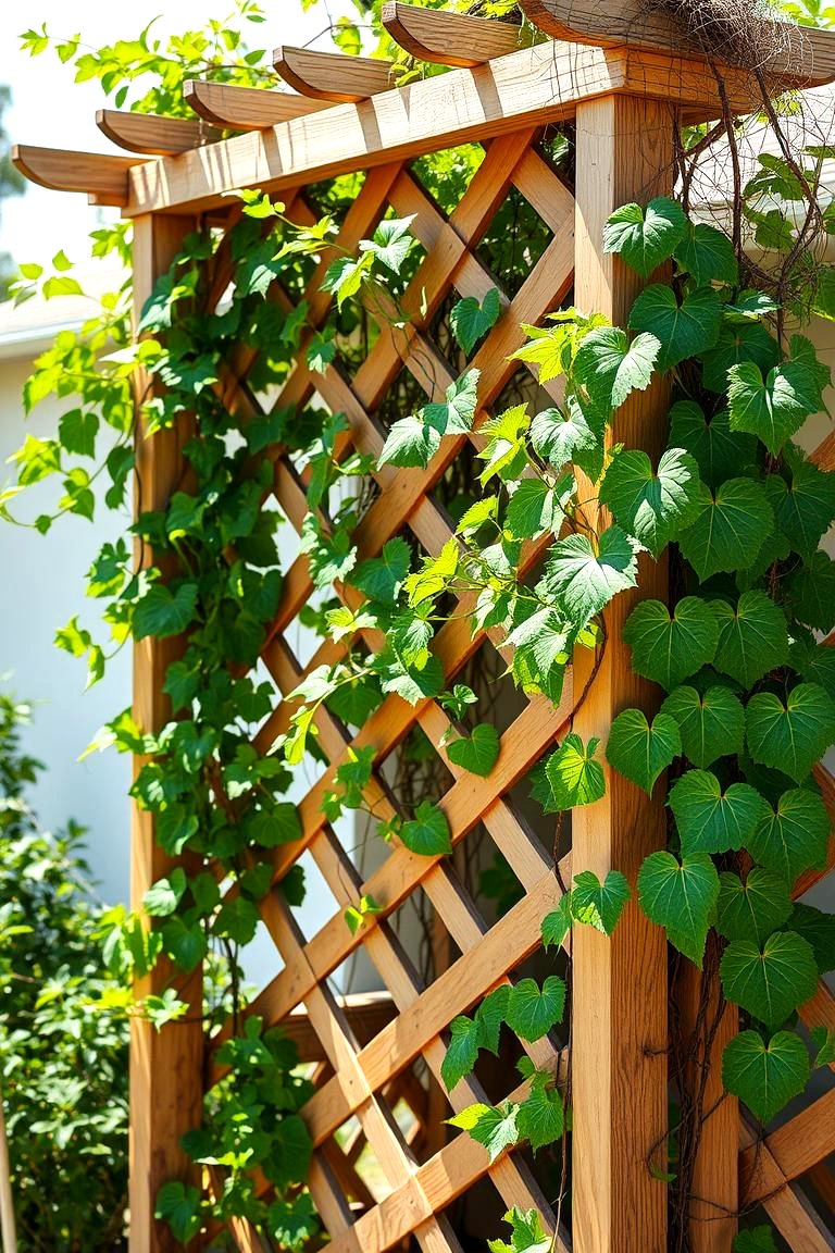22 Garden Trellis Ideas: Vertical & Climbing Plant Designs - Lost At E ...