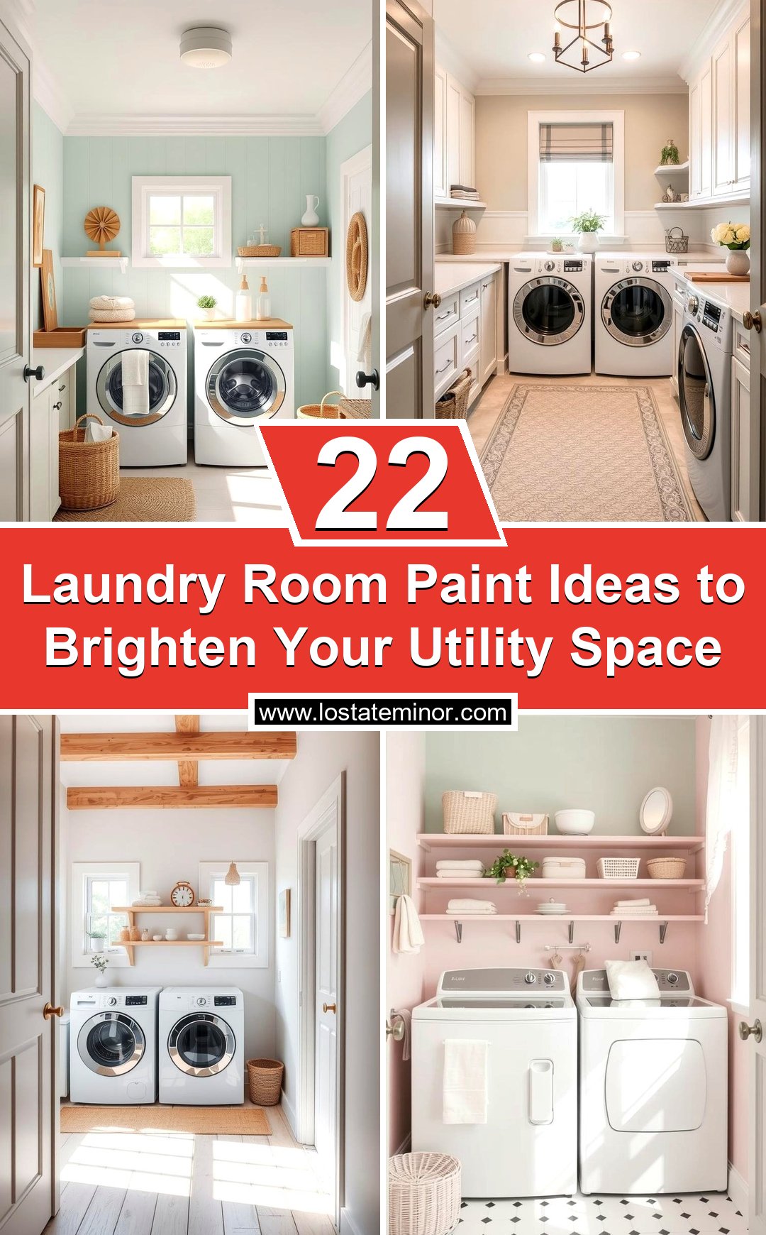 22 Laundry Room Paint Ideas to Brighten Your Utility Space - Lost At E ...