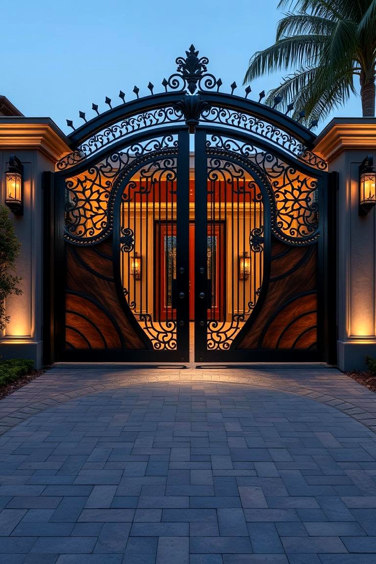 22 Front Gate Ideas to Elevate Curb Appeal - Lost At E Minor