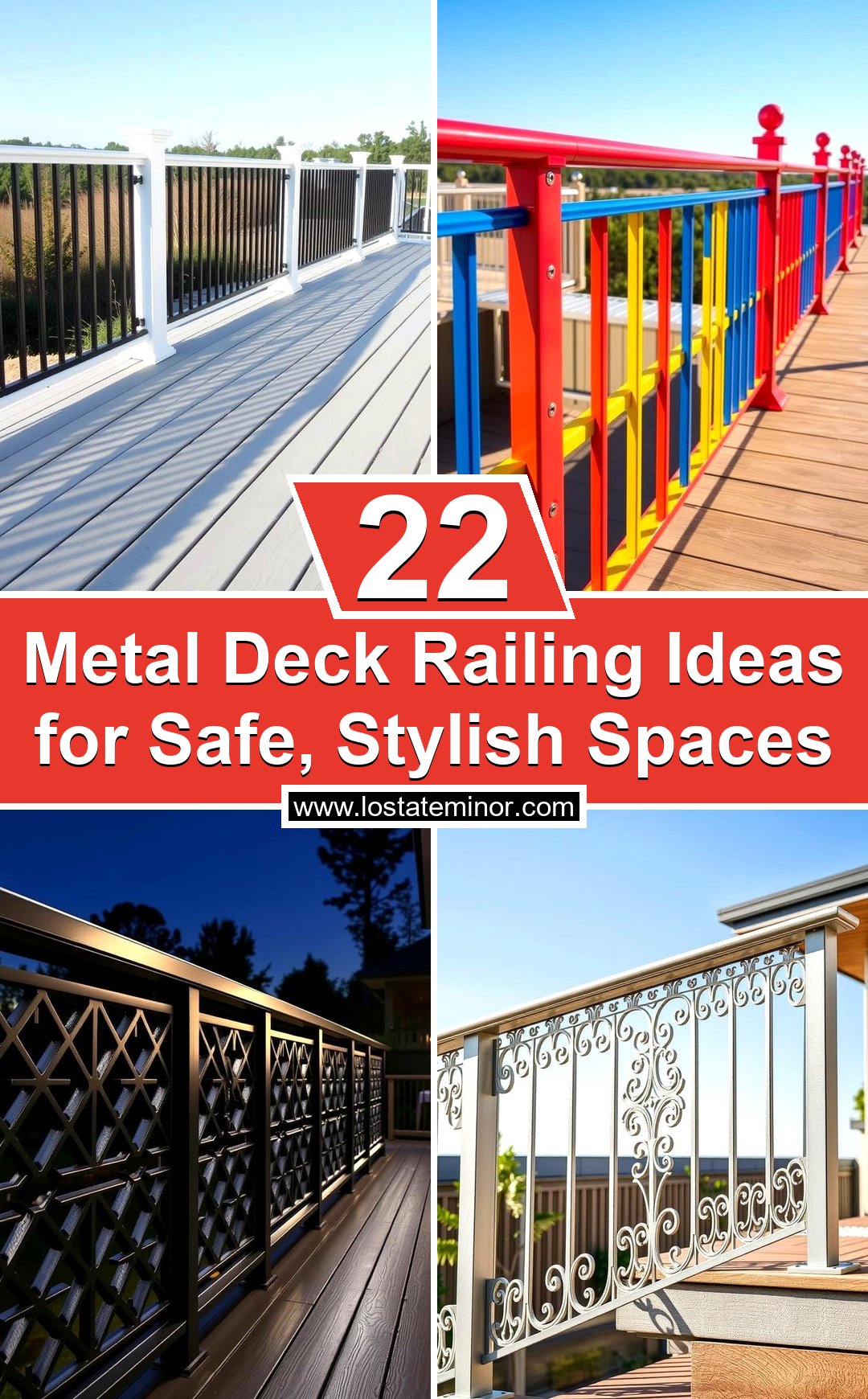 22 Metal Deck Railing Ideas for Safe, Stylish Spaces - Lost At E Minor