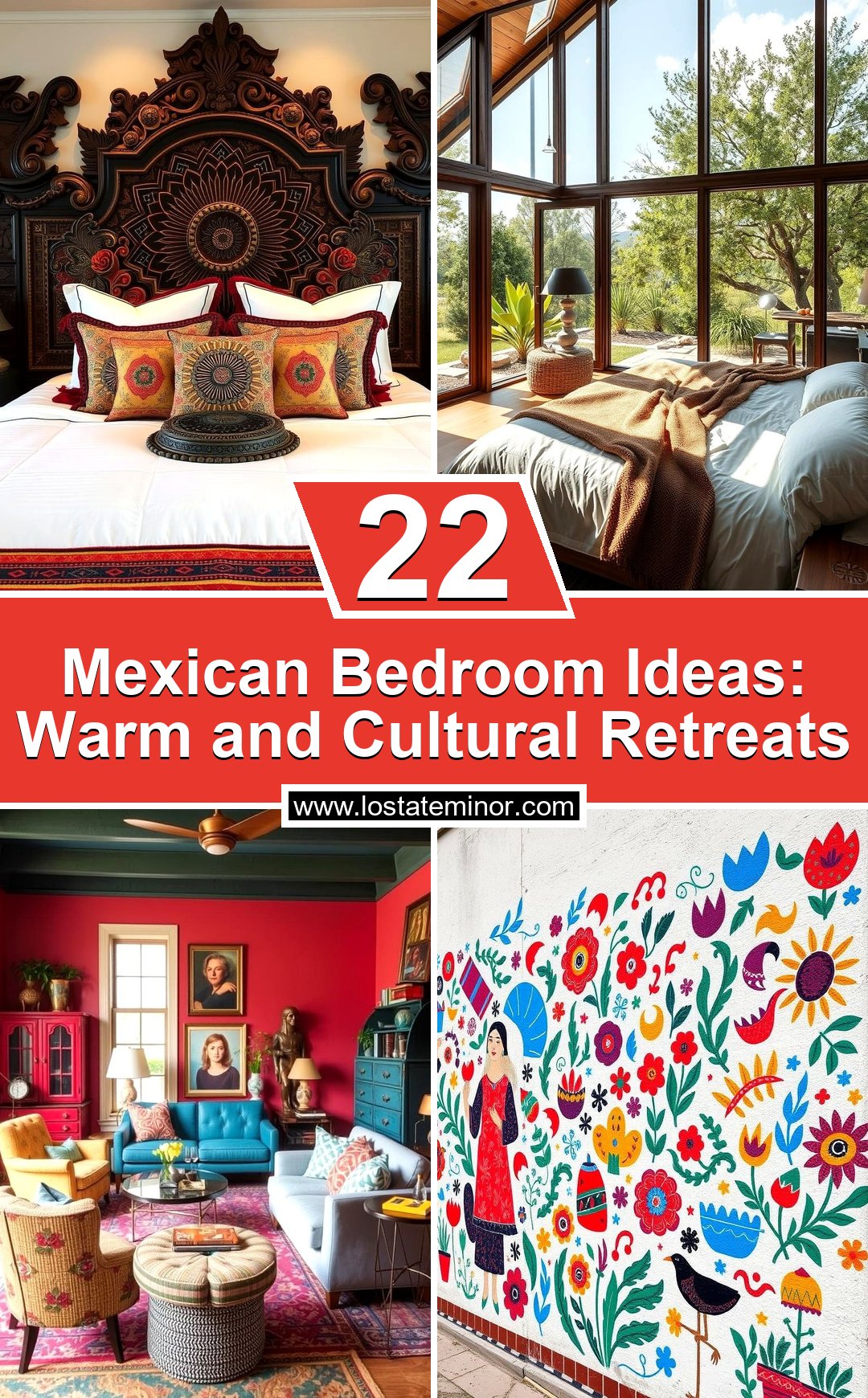 22 Mexican Bedroom Ideas: Warm & Cultural Retreats - Lost At E Minor