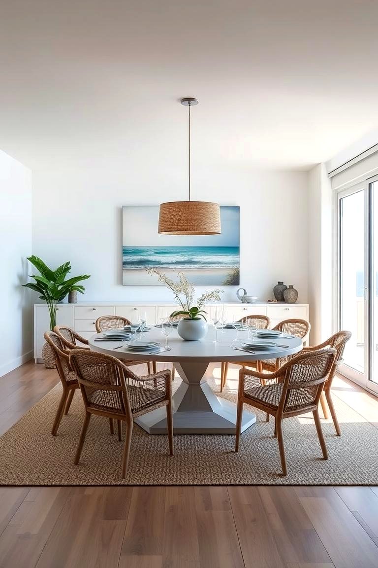 22 Coastal Dining Room Ideas for Beachy Elegance - Lost At E Minor