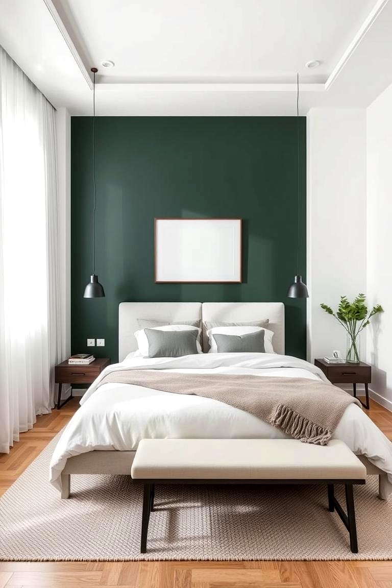 22 Dark Green Bedroom Ideas for a Relaxing Ambiance - Lost At E Minor
