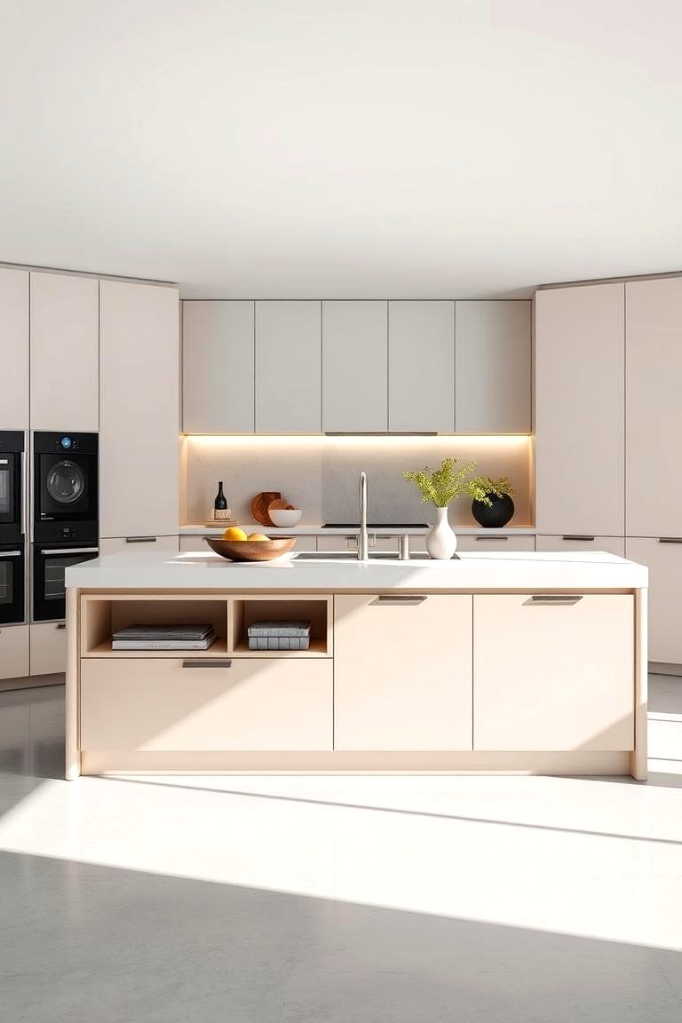 View of 22 Minimalist Kitchen Organization and Design Ideas for Efficiency ...