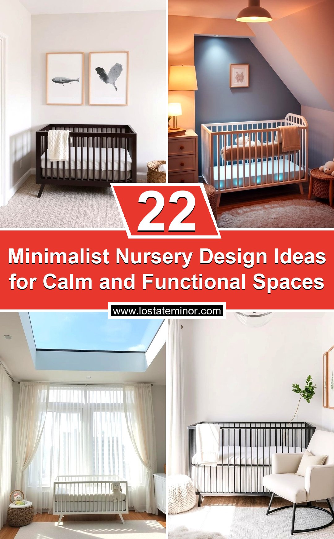 22 Minimalist Nursery Design Ideas for Calm and Functional Spaces ...
