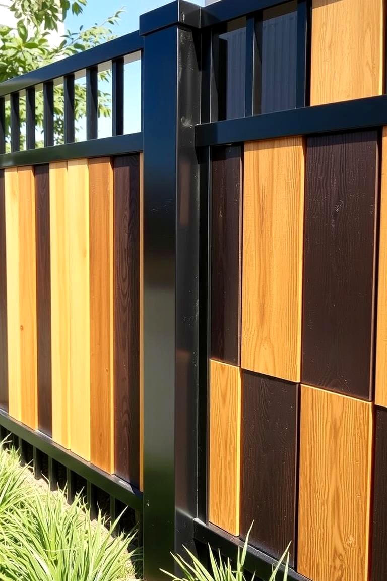 22 Striking Black Fence Designs for Outdoor Spaces - Lost At E Minor