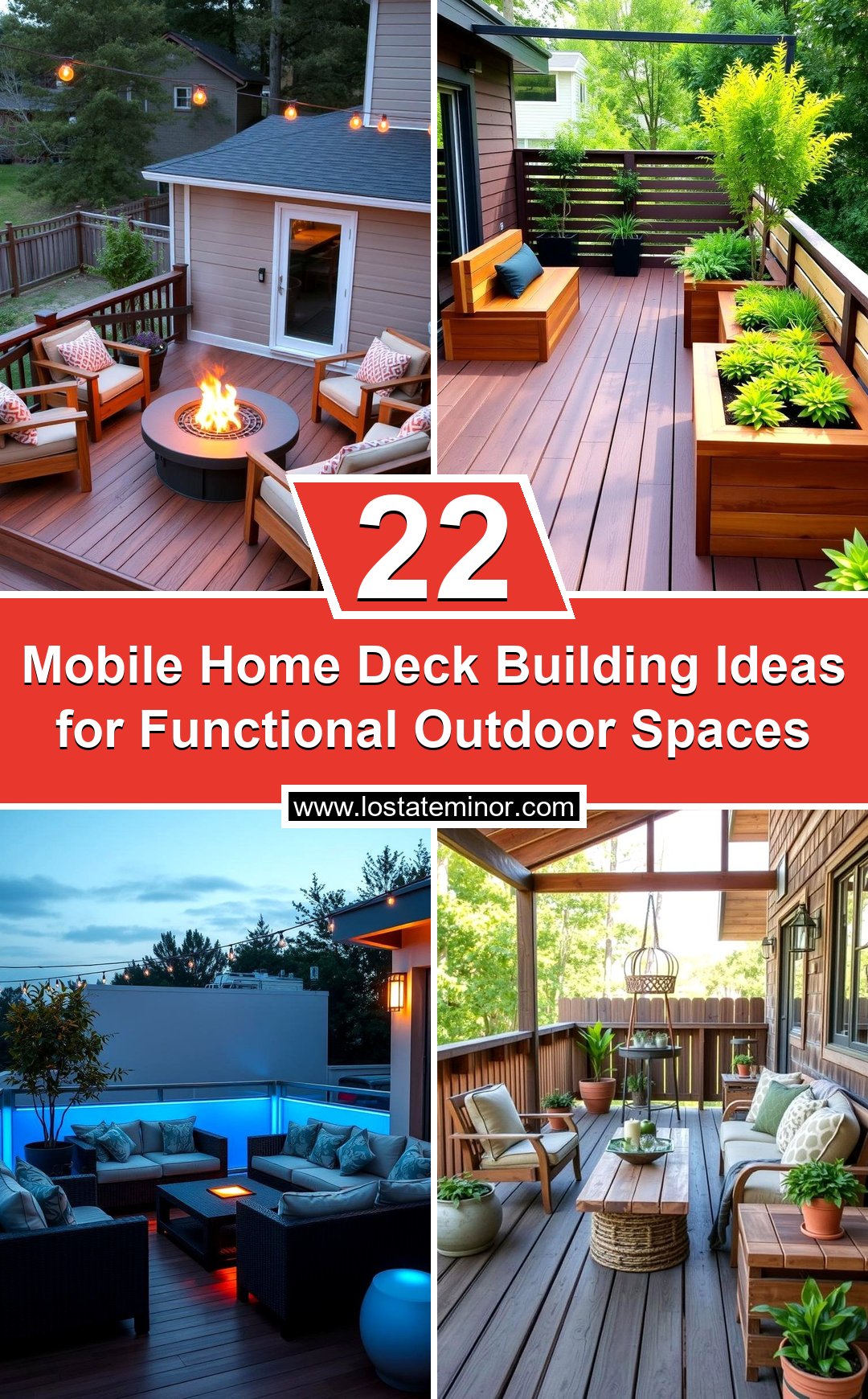 22 Mobile Home Deck Building Ideas for Functional Outdoor Spaces - Lost ...