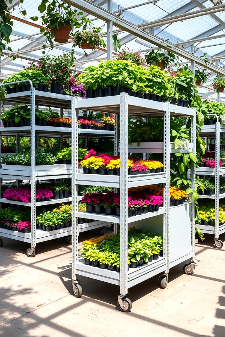 22 Greenhouse Shelving Ideas for Organized Plant Displays - Lost At E Minor
