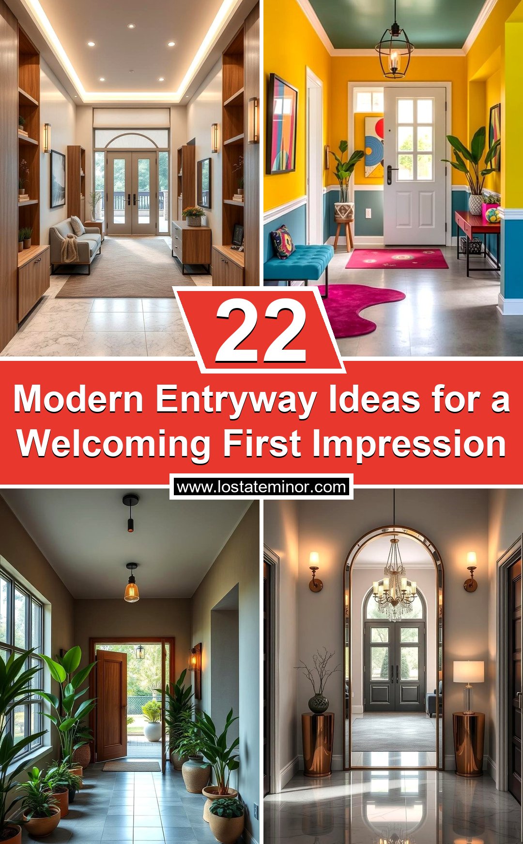 22 Modern Entryway Ideas for a Welcoming First Impression - Lost At E Minor