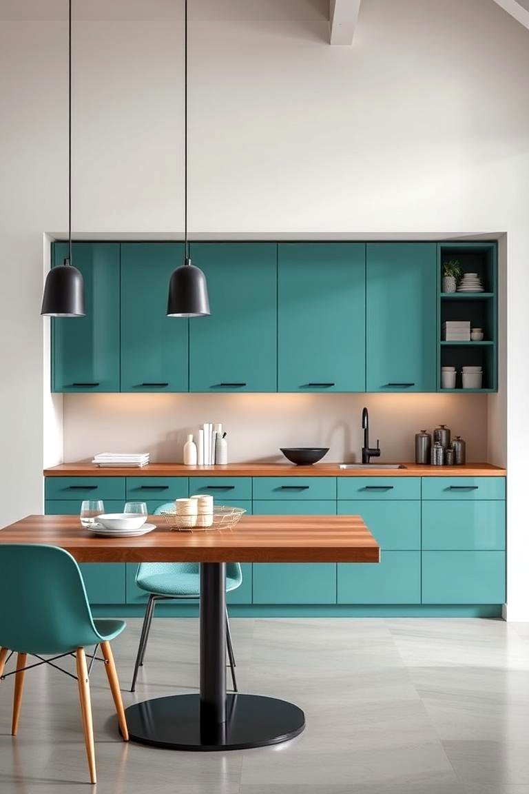 22 Teal Dining Room Ideas for Elegant Entertaining - Lost At E Minor