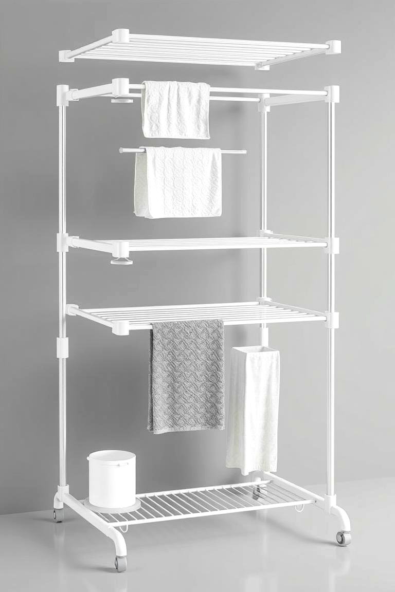 22 Space-Saving Laundry Room Drying Rack Solutions - Lost At E Minor
