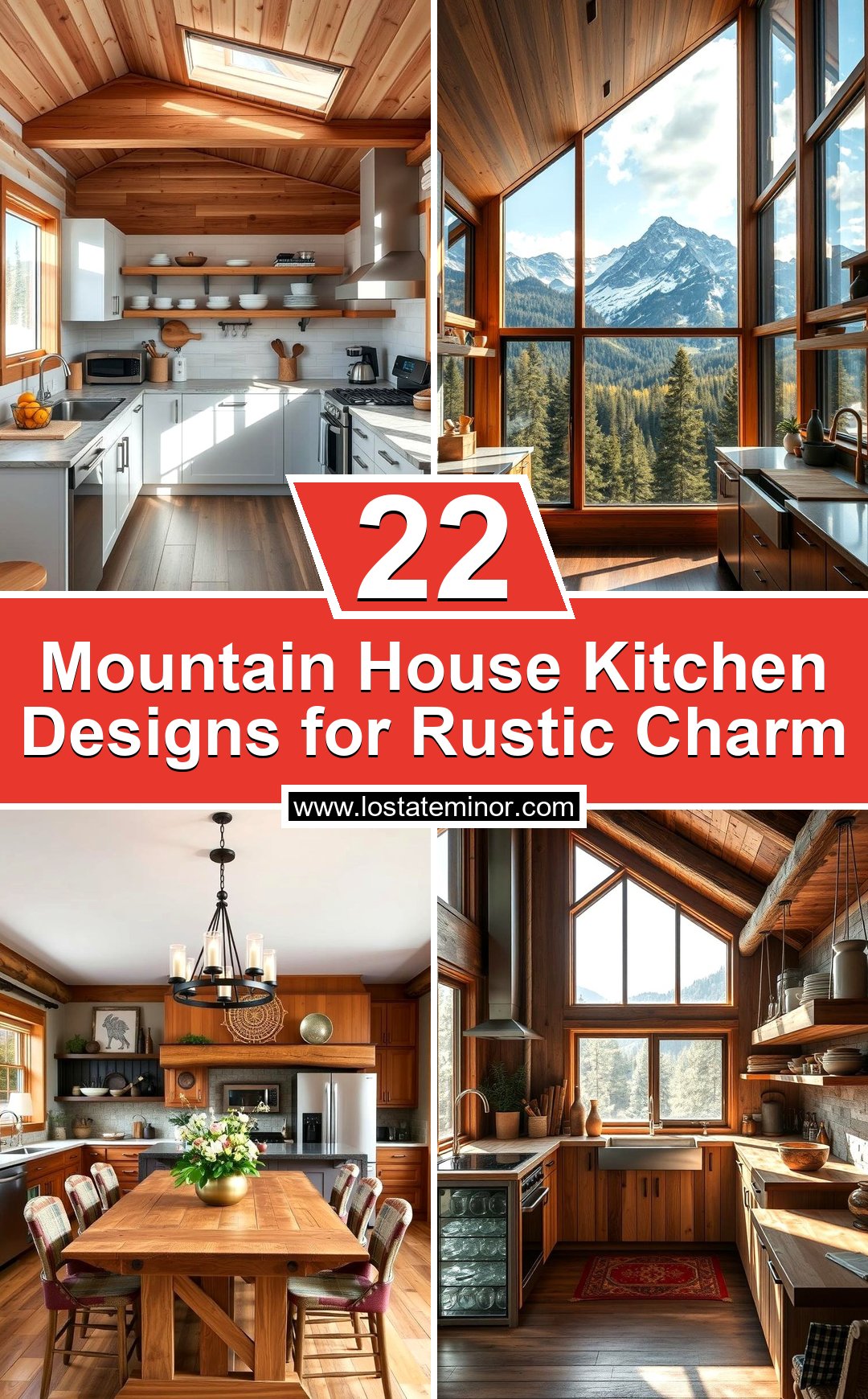 22 Mountain House Kitchen Designs for Rustic Charm - Lost At E Minor